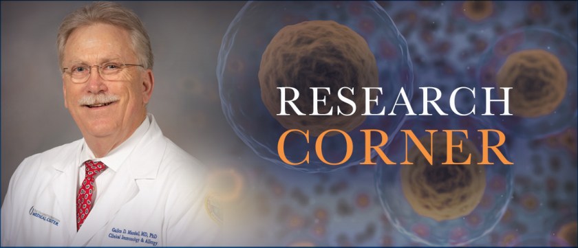 Research Corner with Dr. Gailen Marshall